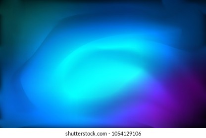 Dark Pink, Blue vector template with bent lines. A vague circumflex abstract illustration with gradient. Marble style for your business design.