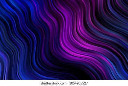 Dark Pink, Blue vector template with bubble shapes. Creative geometric illustration in marble style with gradient. A completely new marble design for your business.