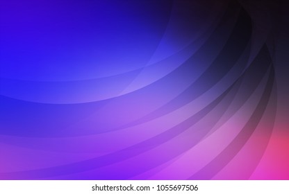 Dark Pink, Blue vector template with bubble shapes. Geometric illustration in marble style with gradient.  The template for cell phone backgrounds.