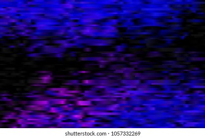 Dark Pink, Blue vector template with repeated sticks. Glitter abstract illustration with colored sticks. The template can be used as a background.