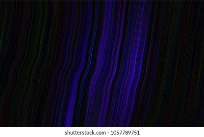 Dark Pink, Blue vector template with lines, ovals. Colorful illustration in abstract marble style with gradient. The template for cell phone backgrounds.