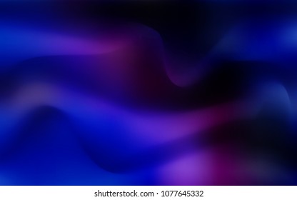Dark Pink, Blue vector template with bubble shapes. A completely new color illustration in marble style. A completely new template for your business design.
