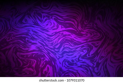 Dark Pink, Blue vector template with bubble shapes. Blurred geometric sample with gradient bubbles.  The best blurred design for your business.