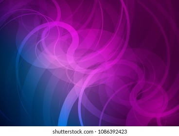 Dark Pink, Blue vector template with bubble shapes. Creative geometric illustration in marble style with gradient. The best blurred design for your business.