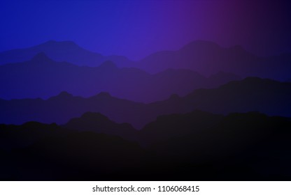 Dark Pink, Blue vector template with bubble shapes. An elegant bright illustration with gradient. New composition for your brand book.