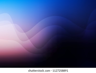 Dark Pink, Blue vector template with liquid shapes. Creative geometric illustration in marble style with gradient. Pattern for your business design.