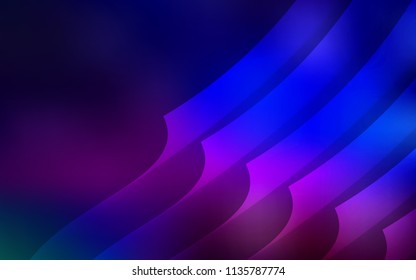 Dark Pink, Blue vector template with repeated sticks. Decorative shining illustration with lines on abstract template. Template for your beautiful backgrounds.