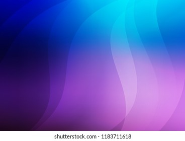 Dark Pink, Blue vector template with repeated sticks. Modern geometrical abstract illustration with staves. The template can be used as a background.