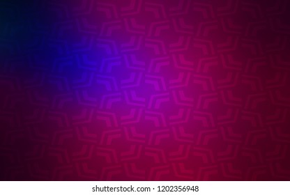 Dark Pink, Blue vector template with bubble shapes. A completely new color illustration in marble style. A completely new template for your business design.