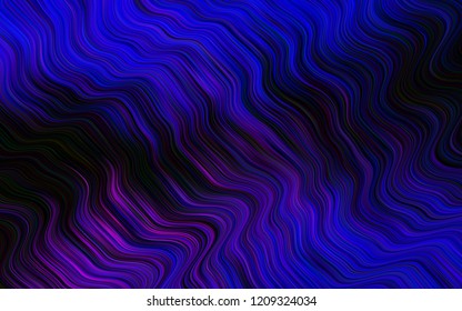 Dark Pink, Blue vector template with bubble shapes. Shining illustration, which consist of blurred lines, circles. A completely new marble design for your business.