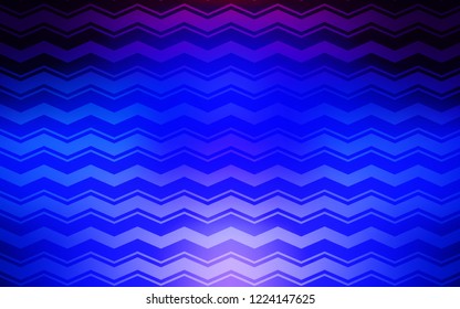 Dark Pink, Blue vector template with repeated sticks. Blurred decorative design in simple style with lines. Smart design for your business advert.