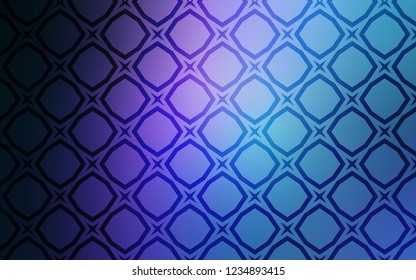 Dark Pink, Blue vector template with sky stars. Shining colored illustration with stars. Pattern for new year ad, booklets.