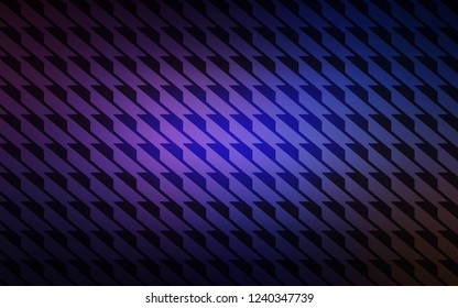 Dark Pink, Blue vector template with repeated sticks. Modern geometrical abstract illustration with Lines. Pattern for ads, posters, banners.