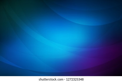Dark Pink, Blue vector template with bubble shapes. Creative illustration in halftone marble style with gradient. The template for cell phone backgrounds.
