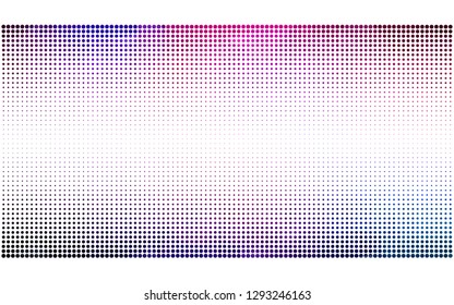 Dark Pink, Blue vector  template with circles. Modern abstract illustration with colorful water drops. Pattern for ads, leaflets.