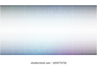 Dark Pink, Blue vector  template with circles. Modern abstract illustration with colorful water drops. Pattern for futuristic ad, booklets.