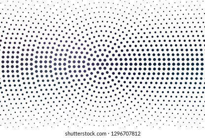 Dark Pink, Blue vector  template with circles. Beautiful colored illustration with blurred circles in nature style. New template for your brand book.