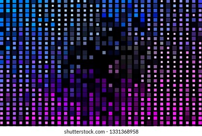 Dark Pink, Blue vector template with crystals, rectangles. Abstract gradient illustration with rectangles. Pattern can be used for websites.