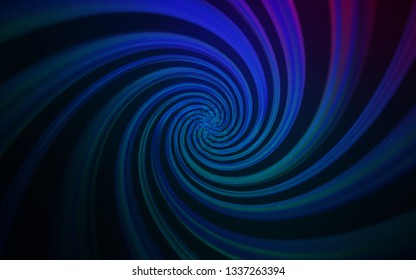 Dark Pink, Blue vector template with space stars. Glitter abstract illustration with colorful cosmic stars. Pattern for astronomy websites.