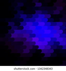 Dark Pink, Blue vector template with lines. Gradient abstract design in simple style with sharp lines. Pattern for ads, commercials.