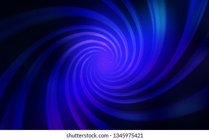 Dark Pink, Blue vector template with space stars. Shining illustration with sky stars on abstract template. Best design for your ad, poster, banner.
