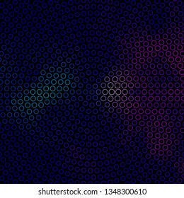 Dark Pink, Blue vector template with circles. Abstract illustration with colorful spots in nature style. Design for your commercials.