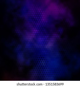 Dark Pink, Blue vector template with circles. Abstract illustration with colorful spots in nature style. Pattern for business ads.