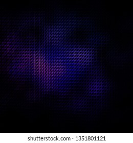 Dark Pink, Blue vector template with lines. Geometric abstract illustration with blurred lines. Template for your UI design.