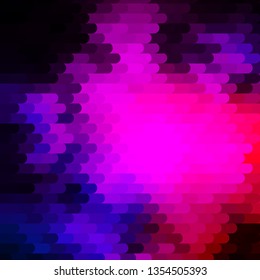 Dark Pink, Blue vector template with lines. Modern abstract illustration with colorful lines. Smart design for your promotions.