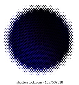 Dark Pink, Blue vector template with circles. Glitter abstract illustration with colorful drops. Pattern for websites, landing pages.