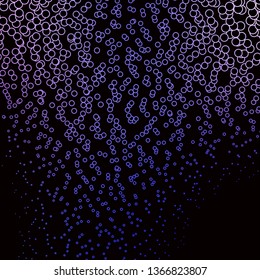 Dark Pink, Blue vector template with circles. Abstract illustration with colorful spots in nature style. New template for your brand book.