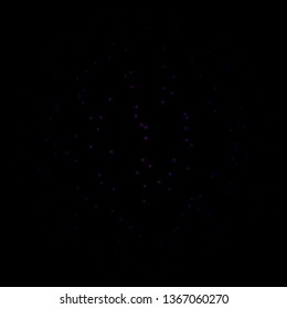 Dark Pink, Blue vector template with neon stars. Decorative illustration with stars on abstract template. Design for your business promotion.