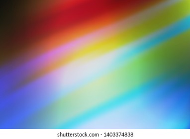 Dark Pink, Blue vector template with repeated sticks. Colorful shining illustration with lines on abstract template. Best design for your ad, poster, banner.