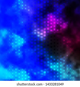 Dark Pink, Blue vector template with rectangles. Modern design with rectangles in abstract style. Modern template for your landing page.