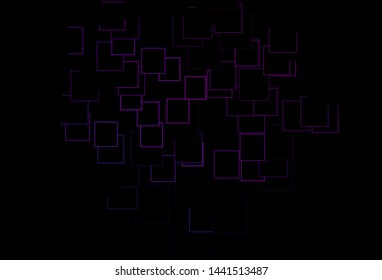 Dark Pink, Blue vector template with crystals, rectangles. Rectangles on abstract background with colorful gradient. Modern template for your landing page.