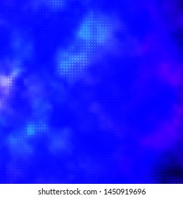Dark Pink, Blue vector template with circles. Abstract decorative design in gradient style with bubbles. Pattern for wallpapers, curtains.