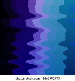 Dark Pink, Blue vector template with lines. Colorful abstract illustration with gradient curves. Pattern for busines booklets, leaflets