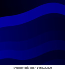 Dark Pink, Blue vector template with curved lines. Bright sample with colorful bent lines, shapes. Pattern for websites, landing pages.