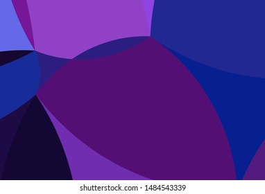 Dark Pink, Blue vector template with bubble shapes. Shining illustration, which consist of blurred lines, circles. The best blurred design for your business.