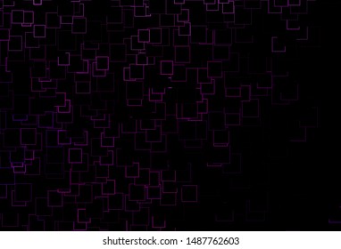 Dark Pink, Blue vector template with crystals, rectangles. Rectangles on abstract background with colorful gradient. Pattern can be used for websites.