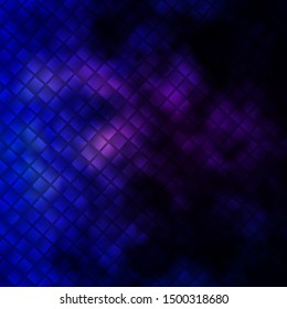 Dark Pink, Blue vector template with rectangles. Modern design with rectangles in abstract style. Pattern for websites, landing pages.