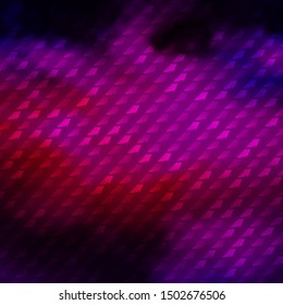 Dark Pink, Blue vector template with rectangles. Abstract gradient illustration with rectangles. Best design for your ad, poster, banner.