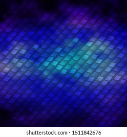 Dark Pink, Blue vector template with rectangles. Abstract gradient illustration with rectangles. Pattern for commercials, ads.