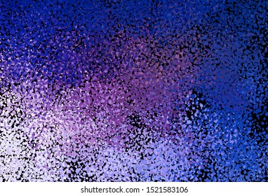 Dark Pink, Blue vector template with chaotic shapes. Decorative design in abstract style with random forms. Best smart design for your business.