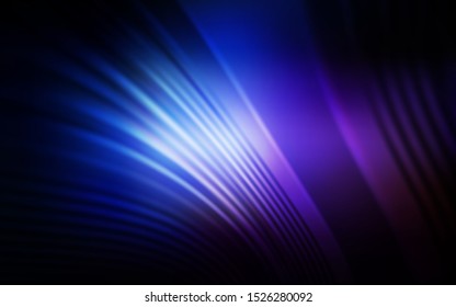Dark Pink, Blue vector template with wry lines. Shining colorful illustration in simple style. Abstract design for your web site.