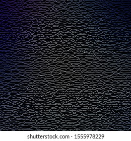 Dark Pink, Blue vector template with wry lines. Bright illustration with gradient circular arcs. Pattern for websites, landing pages.