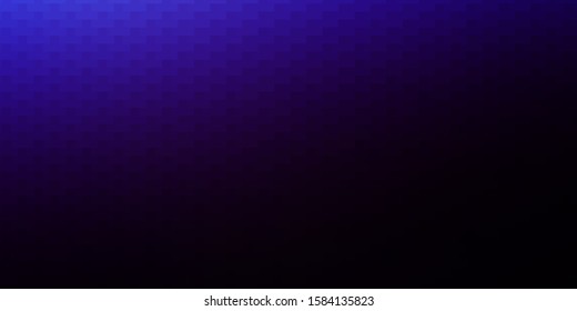 Dark Pink, Blue vector template in rectangles. Abstract gradient illustration with colorful rectangles. Pattern for websites, landing pages.