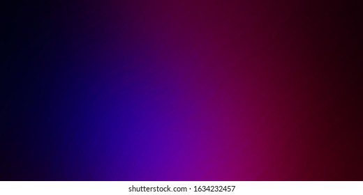 Dark Pink, Blue vector template with curved lines. Abstract illustration with gradient bows. Pattern for booklets, leaflets.