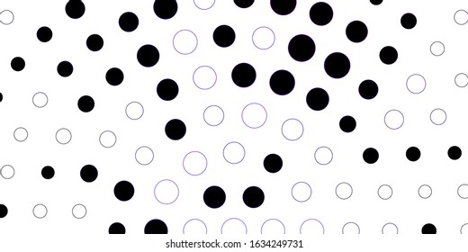 Dark Pink, Blue vector template with circles. Modern abstract illustration with colorful circle shapes. Design for posters, banners.