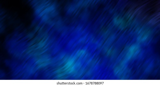 Dark Pink, Blue vector template with lines. Bright illustration with gradient circular arcs. Pattern for websites, landing pages.